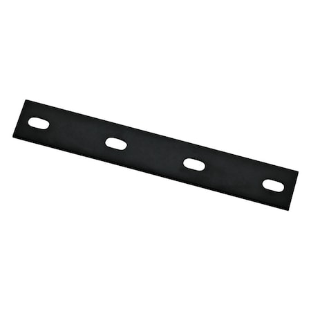 National Hardware National Hardware 10 in. H X 1.5 in. W X 0.125 in. D Black Carbon Steel Flat Mending Plate N351-456